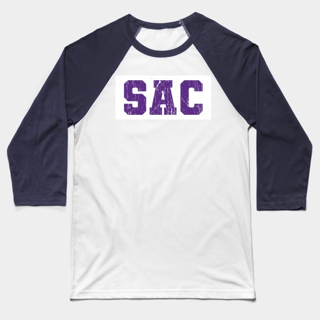 SAC / Kings Baseball T-Shirt by Nagorniak